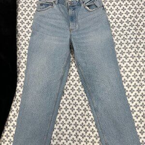 Abercrombie & Fitch The 90s Straight Ultra High Rise Curve Love